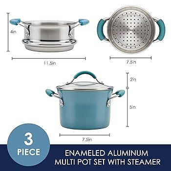 Amazon.com: Rachael Ray Cucina Hard Porcelain Enamel